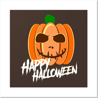 Happy Halloween Pumkin Posters and Art